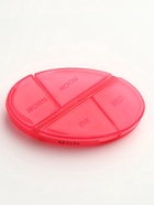 Таблетница - органайзер «Неделька», английские буквы, 12×6×5.9 см, 7 контейнеров по 4 секции, разноцветная - Фото 8