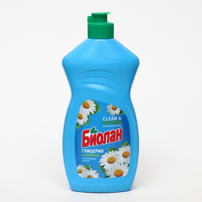 Средство для мытья посуды «Биолан - Ромашка», гель, 450 мл - Фото 1