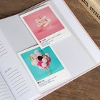 Фотоальбом на 200 фото 10х15 см "Зайчик на лошадке. Для девочки" бумажные листы 22,5х22х5см - Фото 4