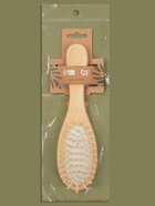 Расчёска массажная, деревянная, 6×22(±1) см - Фото 3