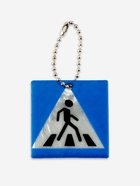 Светоотражающий элемент «Пешеходный переход», двусторонний, 4.8×4.8 см, синий - Фото 2