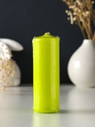 Свеча-цилиндр, 4×12 см, 15 ч, фисташковая - фото 60778833