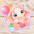 Слепок ручки малышки и прорезыватель, подарочный набор - Фото 9