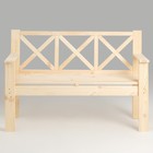 Скандинавская скамейка, 134×50×90см, из хвои - Фото 2