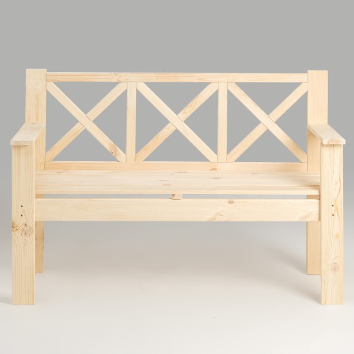 Скандинавская скамейка, 134×50×90см, из хвои - фото 1906996933