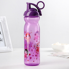 Бутылка для воды пластиковая «Маленькие принцессы», 680 мл, цвет фиолетовый - Фото 1