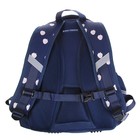 Рюкзак каркасный Bruno Visconti 38 х 30 х 20 см, Dolce Vita, синий - Фото 4