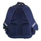 Рюкзак школьный Bruno Visconti, 40 х 30 х 19 см, эргономичная спинка, «Музыка Нон-Стоп», синий, пенал в подарок - Фото 4