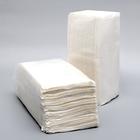 Полотенца бумажные, V-сложения, 23х20 см, 25 г/м2, 200 шт, белые - Фото 2