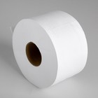 Туалетная бумага белая с перфорацией, для диспенсера, 2 слоя, 160 метров - фото 8806052