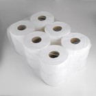 Туалетная бумага белая с перфорацией, для диспенсера, 2 слоя, 160 метров - Фото 2