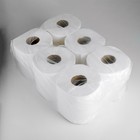 Туалетная бумага белая с перфорацией, для диспенсера, 2 слоя, 130 метров - Фото 2