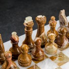 Шахматы «Элит», доска 30х30 см, оникс - фото 4271710
