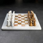 Шахматы «Элит», доска 30х30 см, оникс - фото 4271711