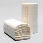 Полотенца бумажные, V-сложения, 23х23 см, 25 г/м2, 250 шт, белые - Фото 2