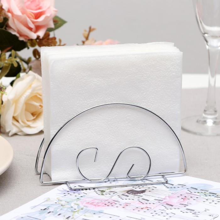 Салфетки бумажные белые Big Pack, 1 слой, 24×24 см, 350 шт. - Фото 1