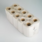 Полотенца бумажные, с перфорацией, 1 слой, 20 м, светло-серые - Фото 2