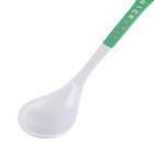 Ложка детская для кормления из бамбука, форма круг, цвет МИКС - Фото 4