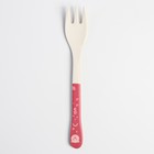 Вилка детская для кормления из бамбука - фото 25704175