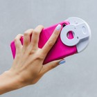 Светодиодная кольцевая лампа для телефона Luazon AKS-06, 3 режима, 80 мАч, белая - Фото 6