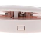 Светодиодная кольцевая лампа для телефона LuazON AKS-03, от батареек, 3 режима, белая - Фото 7