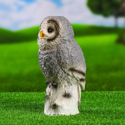 Садовая фигура из гипса «Сова на дереве», 26 см, МИКС