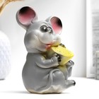 Копилка "Мышь с сыром" 15см - Фото 2