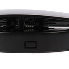 Светодиодная кольцевая лампа для телефона LuazON AKS-03, от батареек, 3 режима, чёрная - фото 8456652