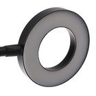 Светодиодная кольцевая лампа Luazon СК-001, гибкая ножка, 5 Вт, 12 ламп, 10 режимов - Фото 5