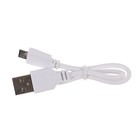 Светодиодная кольцевая лампа для телефона LuazON AKS-06, 3 режима, 80 мАч, черная - Фото 10