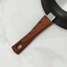 Сковорода KUKMARA Granit ultra blue, d=28 см, съёмная ручка, антипригарное покрытие, алюминий, чёрная - Фото 4