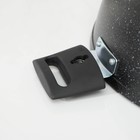 Сотейник KUKMARA, d=30 см, съёмные ручки, стеклянная крышка, антипригарное покрытие, алюминий, тёмно-серая - Фото 4