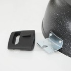 Сотейник KUKMARA, d=30 см, съёмные ручки, стеклянная крышка, антипригарное покрытие, алюминий, тёмно-серая - Фото 5