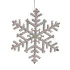 Украшение ёлочное "Резная снежинка" (набор 6 шт) d-12 см микс - Фото 6