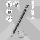 Ручка гелевая ErichKrause G-Cube, узел 0.5 мм, чернила чёрные, покрытие Soft Touch, квадратное сечение корпуса, длина линии письма 500 метров (комплект 12 шт) - фото 27220059