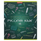 Тетрадь предметная Erich Krause «К доске!», 48 листов, в клетку, «Русский язык», белизна 100%, картонная обложка 190 г/м2, справочный материал 8 страниц 4296157 - фото 11692479