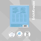 Тетрадь 18 листов в клетку ErichKrause «Классика», обложка мелованный картон, голубая - Фото 4