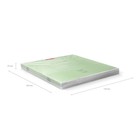 Тетрадь 12 листов в узкую линейку, ErichKrause «Классика», обложка мелованный картон, блок офсет 100% белизна, зелёная - Фото 5