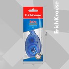 Корректирующая лента 5 мм х 8 м, ErichKrause Extra, корпус синий, европодвес 4296019 - фото 1015909