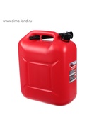 Канистра 3ton PROFI, КРАСНАЯ для топлива + крышка и лейка, 20 л - Фото 5