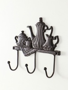 Настенные крючки декоративные «Чаепитие», чугун, 18×20×5.5 см - Фото 2