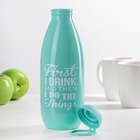 Бутылка для молока «Мармеладка», 1 л, цвет МИКС - Фото 3