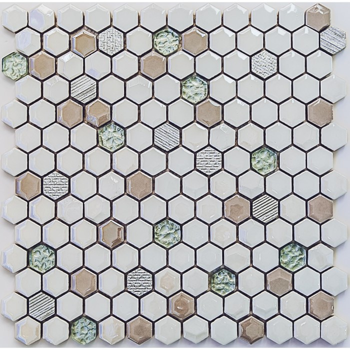 Мозаика керамическая Bonaparte Deluxe, сетка 305 x 302 мм