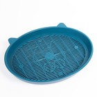 Туалет с сеткой «Киса», 37×27×4 см, синий - Фото 3