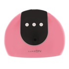 Лампа для гель-лака Luazon LUF-17, LED, 24 Вт, 8 диодов, таймер 60/90/120 с, USB, розовая - Фото 2