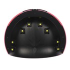 Лампа для гель-лака Luazon LUF-17, LED, 24 Вт, 8 диодов, таймер 60/90/120 с, USB, розовая - Фото 3