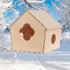 Скворечник «Цветочек», 26 × 26 × 26 см - Фото 1