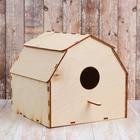 Скворечник «Домишко», 19 × 20 × 20 см - Фото 2