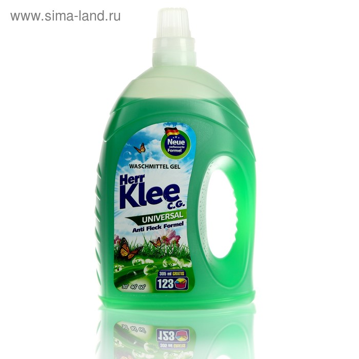 Жидкое средство для стирки Herr Klee C.G. Universal, гель, универсальное, 4.3 л - Фото 1