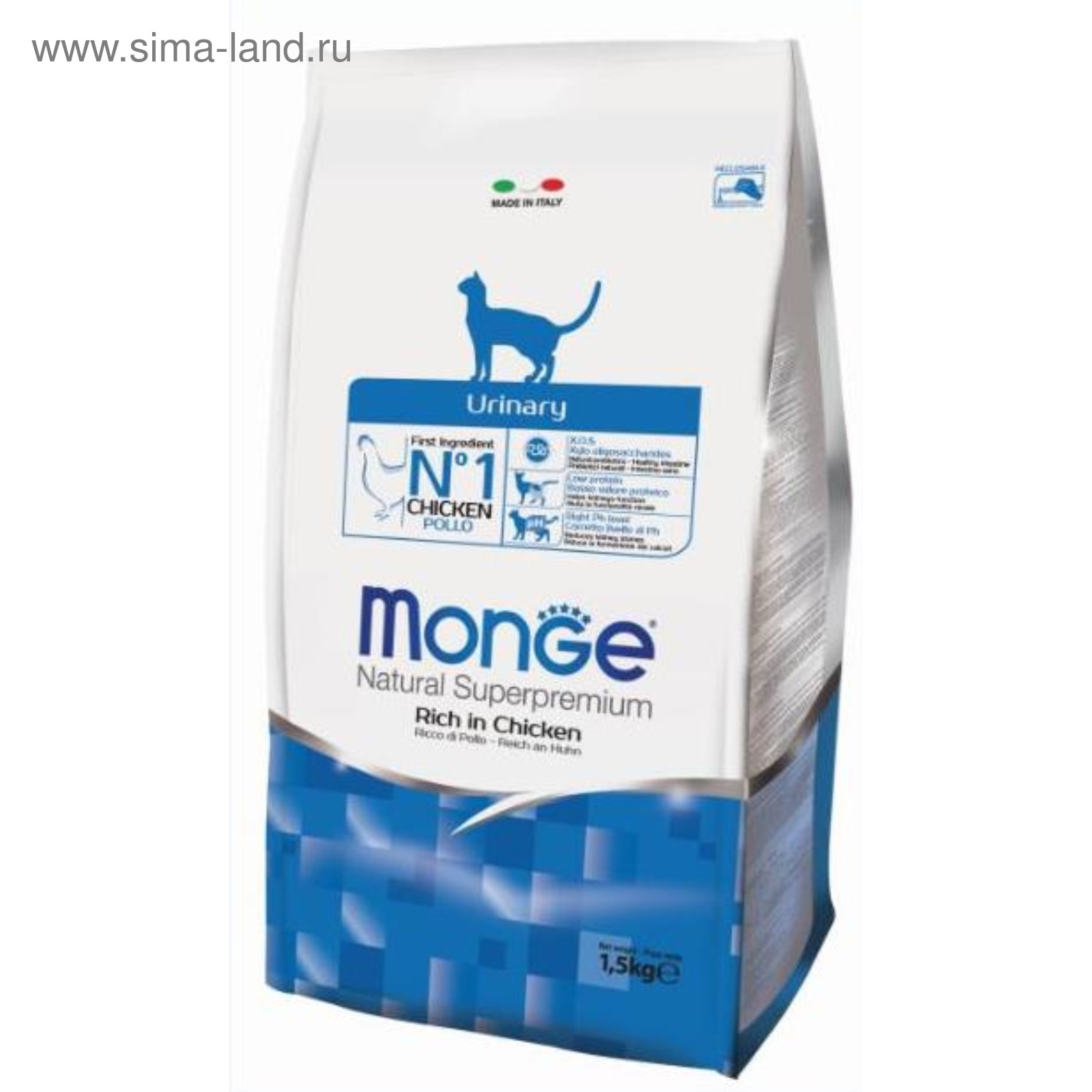 Корм Monge Cat Urinary Купить